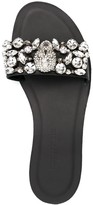 Thumbnail for your product : Philipp Plein Embellished Leather Sandals