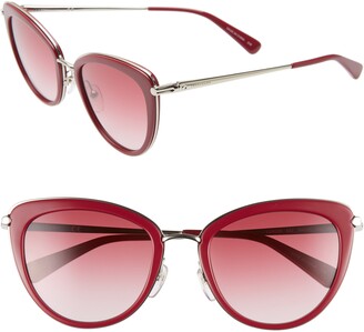 Longchamp Roseau 54mm Cat Eye Sunglasses