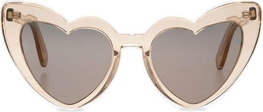 Saint Laurent Eyewear Heart-Shape Frame Sunglasses - ShopStyle