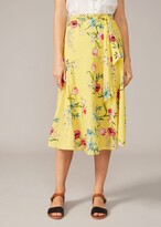 Thumbnail for your product : Phase Eight Louma Floral Cotton Midi Skirt