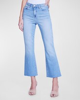 Thumbnail for your product : L'Agence Kendra High Rise Crop Flare Jeans