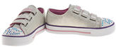 Thumbnail for your product : Skechers Silver Triple Up Girls Junior