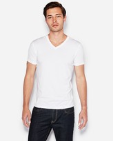 Thumbnail for your product : Express Slim Supersoft Moisture-Wicking V-Neck T-Shirt