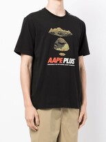 Thumbnail for your product : AAPE BY *A BATHING APE® logo-print T-shirt