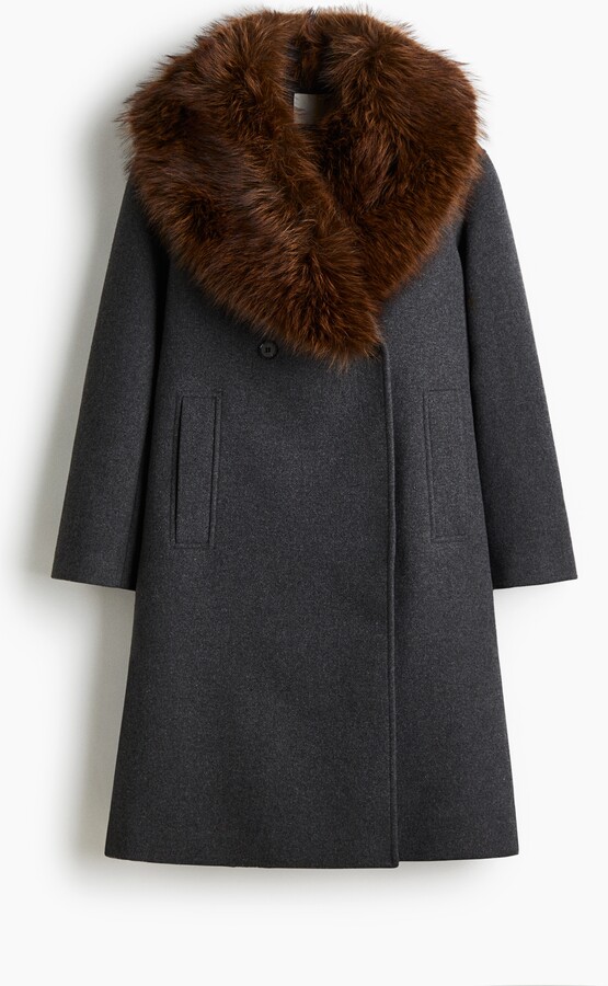 Double-breasted coat