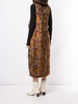 Thumbnail for your product : UMA WANG Floral-Print Midi Dress