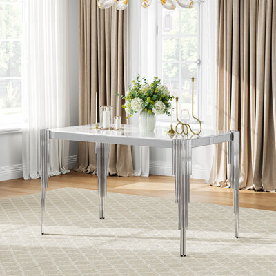 House of Hampton 5-Piece Dining Table Set 48\