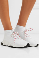 Thumbnail for your product : Balenciaga Speed Stretch-knit High-top Sneakers