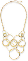 Thumbnail for your product : Jules Smith Designs Long Circles Chain Bib Necklace, Golden