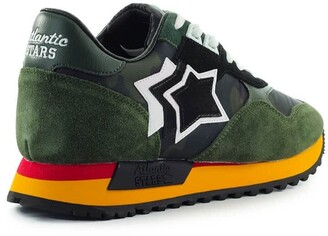 Atlantic Stars Draco Camouflage Military Green Sneaker