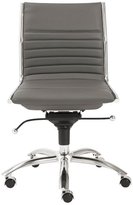 Thumbnail for your product : Euro Style Dirk Low Back Office Chair W/O Arms