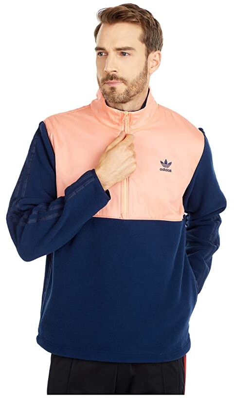 adidas zip top mens