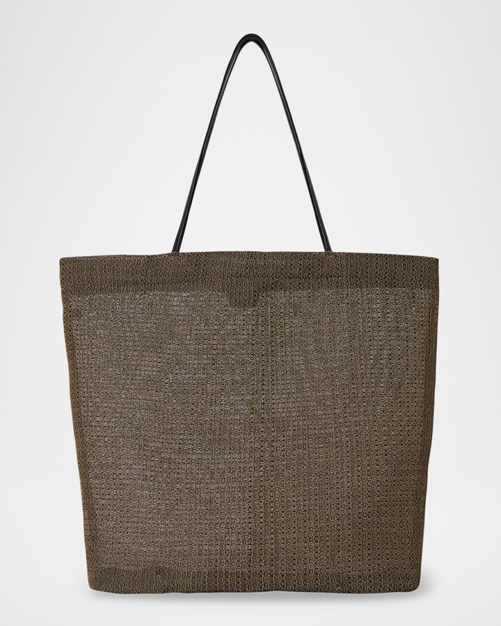 The Row Barn Tote Bag in Vivid Mesh