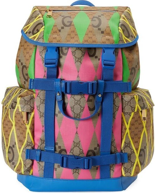 Gucci GG panelled backpack ShopStyle