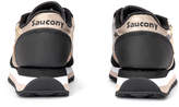 Thumbnail for your product : Saucony Jazz Triple Sneaker In Black Suede And Animalier Leather With Gold Details