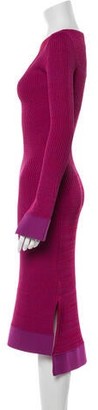Herve Leger 2020 Midi Length Dress w/ Tags Pink