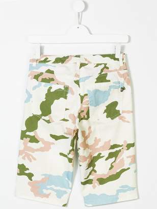 Dondup Kids camouflage shorts