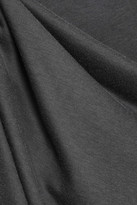 Thumbnail for your product : Ann Demeulemeester Cotton And Silk-blend Jersey T-shirt