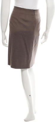 Etro Patterned Knee Length Skirt