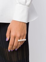 Thumbnail for your product : TASAKI 18kt yellow gold Collection Line Balance Signature ring