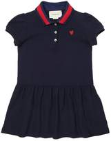 Thumbnail for your product : Gucci Stretch Cotton Pique Polo Dress