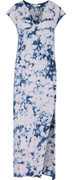 LnA Tie-dyed slub cotton maxi dress