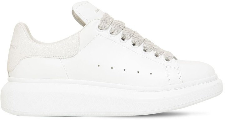 black glitter alexander mcqueen trainers