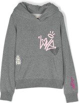 Thumbnail for your product : Zadig & Voltaire Kids Graphic-Print Cotton-Blend Hoodie