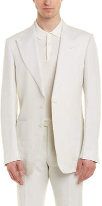 Tom Ford Shelton 2Pc Linen Suit With Flat Pant