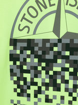 Thumbnail for your product : Stone Island Junior - logo print T-shirt - kids - Cotton - 14 yrs