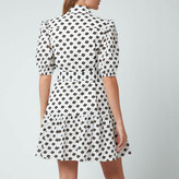 Thumbnail for your product : Kate Spade Women's Block Floral Shirt Dress