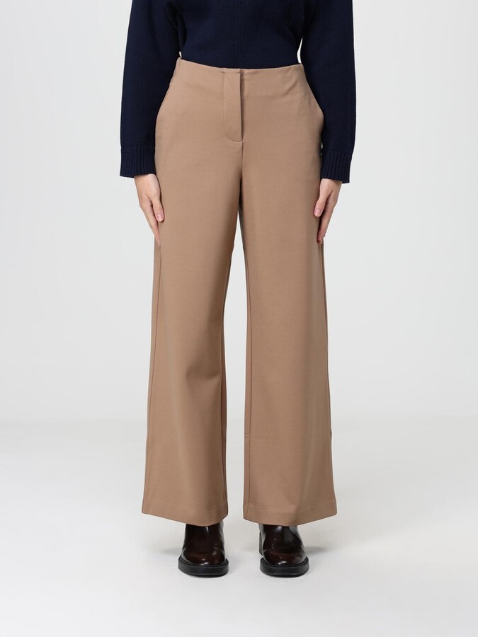 Pants MM MAX MARA Woman color Camel