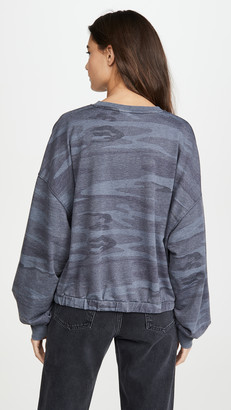 Z Supply Camo Relaxed Pullover