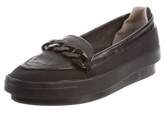 Thumbnail for your product : Y-3 x Adidas Pointed-Toe Chain-Link Loafers