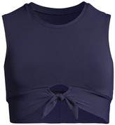 Thumbnail for your product : Robin Piccone Eva Front-Tie Tank Bikini Top