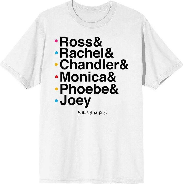 Licensed Character Men's Friends TV Show Character Tee
