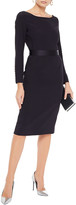 Thumbnail for your product : Goat Joyce Satin-trimmed Crepe Dress