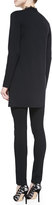 Thumbnail for your product : Eileen Fisher Washable Wool Crepe Shell, Black, Petite