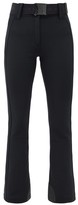 Thumbnail for your product : Goldbergh Pippa Belted Slim-fit Soft-shell Ski Trousers - Black