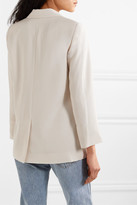 Thumbnail for your product : Vince Crepe Blazer - Beige