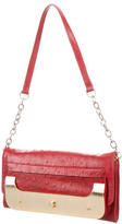 Thumbnail for your product : Diane von Furstenberg Embossed Leather Shoulder Bag