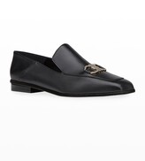 Thumbnail for your product : Ferragamo Cesaro Gancini Bit Loafers
