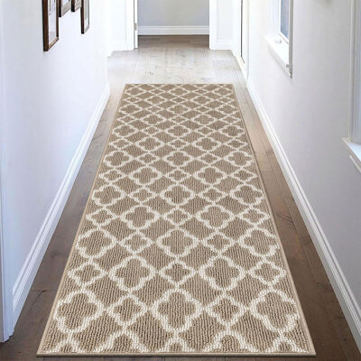 VENOPU 2x6 Runner Rug for HallwayNon Slip Kitchen Floor Carpet Runners