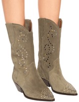 Thumbnail for your product : Isabel Marant Duerto embellished suede boots