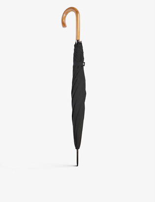 Paul Smith Striped logo-embossed polyester umbrella - ShopStyle