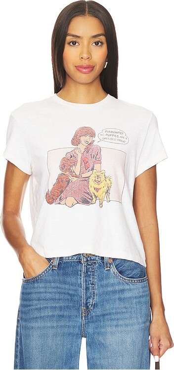 RE/DONE Puppies 50s Boxy Tee