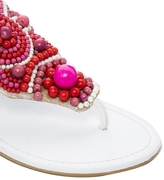 Thumbnail for your product : Carvela Crazy Pink Beaded Flat Sandal