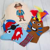 Thumbnail for your product : British and Bespoke Personalised Pirate And Indian Hand Puppet Craft Kit