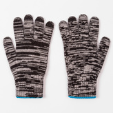 Thumbnail for your product : Paul Smith Men's Black Space Dye Wool Gloves