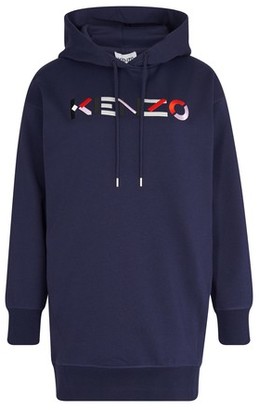 Kenzo logo hoodie dress